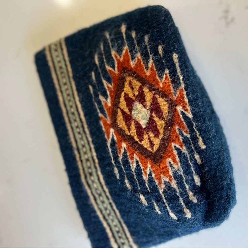 MZ pouch wool with zipper